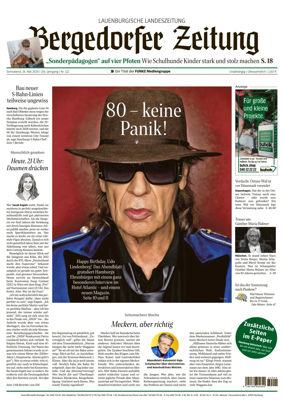 Cover of Bergedorfer Zeitung