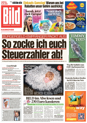 Cover of BILD Hannover