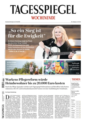 Cover of Der Tagesspiegel