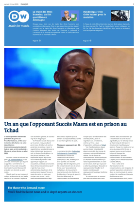 Cover of Deutsche Welle (French Edition)