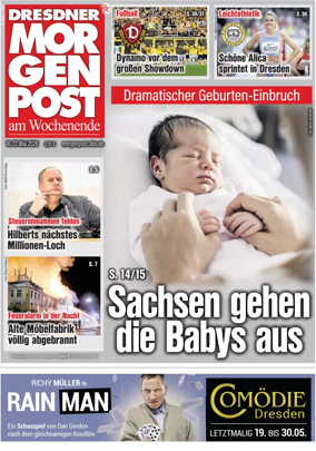 Cover of Dresdner Morgenpost
