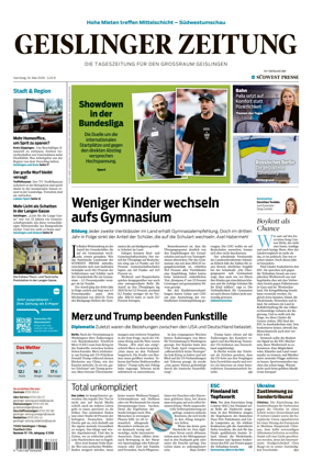 Cover of Geislinger Zeitung