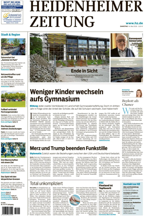 Cover of Heidenheimer Zeitung