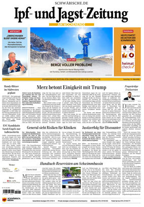 Cover of Ipf- und Jagst-Zeitung