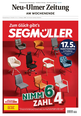 Cover of Neu-Ulmer Zeitung