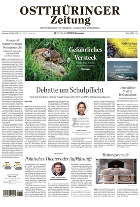Cover of Ostthuringer Zeitung (Gera)