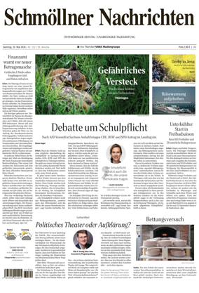 Cover of Ostthuringer Zeitung (Schmolln)