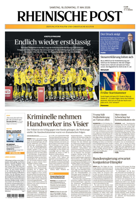 Cover of Rheinische Post Krefeld Kempen