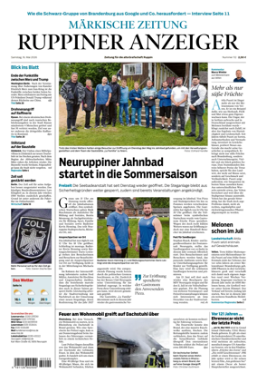 Cover of Ruppiner Anzeiger