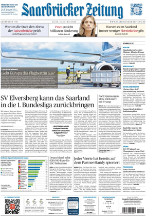 Cover of Saarbruecker Zeitung
