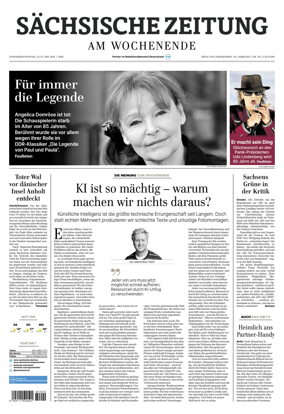 Cover of Sachsische Zeitung (Riesa & Grossenhain)