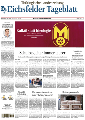 Cover of Thuringische Landeszeitung (Eichsfeld)