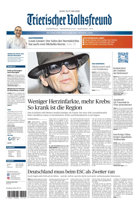 Cover of Trierischer Volksfreund