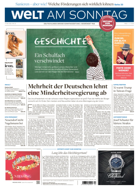Cover of Welt am Sonntag