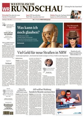 Cover of Westfalische Rundschau (Arnsberg)