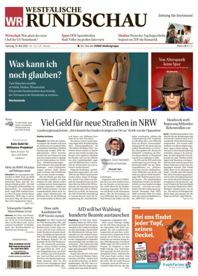 Cover of Westfalische Rundschau (Dortmund-Sud II)