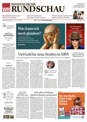 Cover of Westfalische Rundschau (Siegen)