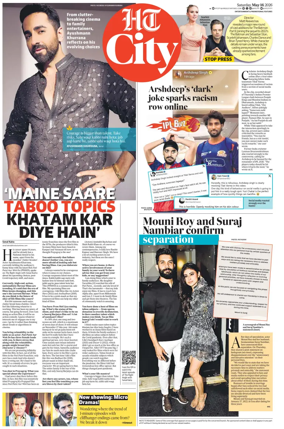 Cover of Hindustan Times (Chandigarh) - City