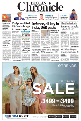 Cover of Deccan Chronicle