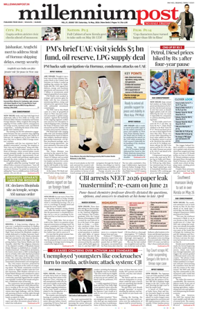 Cover of Millennium Post