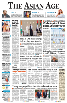 Cover of The Asian Age
