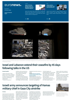 Cover of EuroNews (English Edition)
