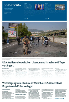Cover of Euronews (German Edition)