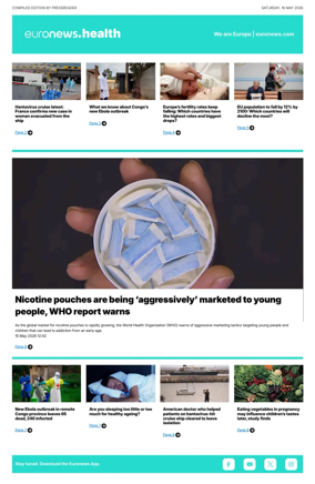 Cover of Euronews Health (English) Compiled Edition