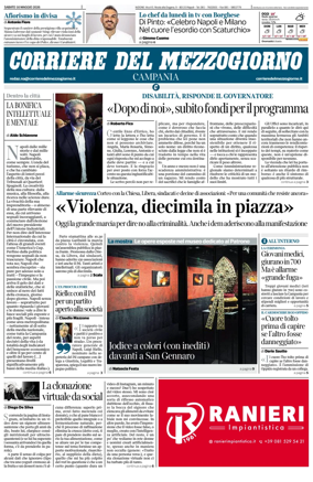 Cover of Corriere del Mezzogiorno (Campania)
