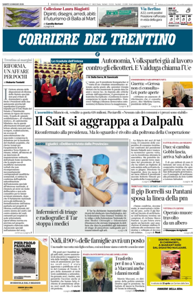Cover of Corriere del Trentino