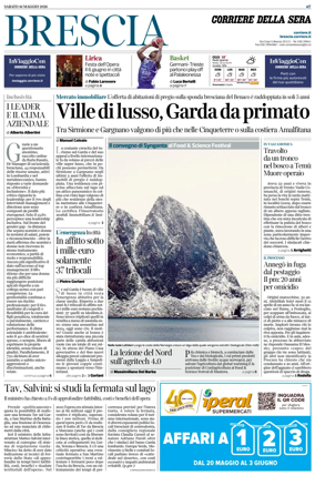 Cover of Corriere della Sera (Brescia)
