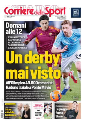 Cover of Corriere dello Sport (Roma)