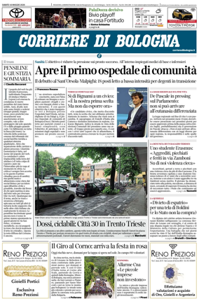Cover of Corriere di Bologna