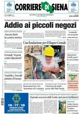 Cover of Corriere di Siena