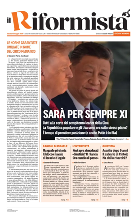 Cover of Il Riformista (Italy)