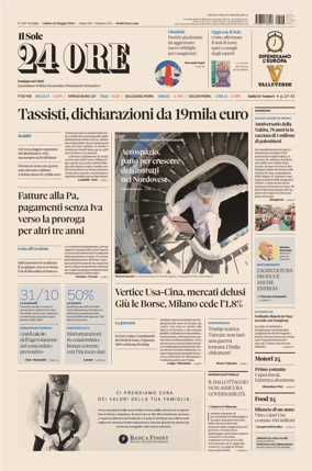 Cover of Il Sole 24 Ore