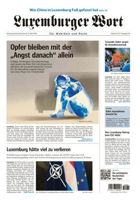 Cover of Luxemburger Wort