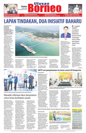 Cover of Utusan Borneo (Sabah)
