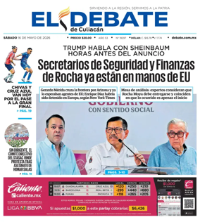 Cover of El Debate de Culiacan