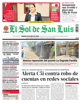 Cover of El Sol de San Luis Potosi