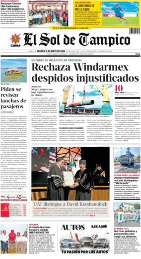 Cover of El Sol de Tampico
