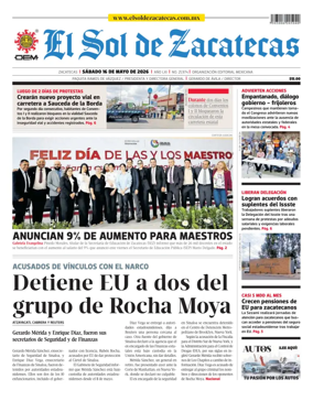 Cover of El Sol de Zacatecas
