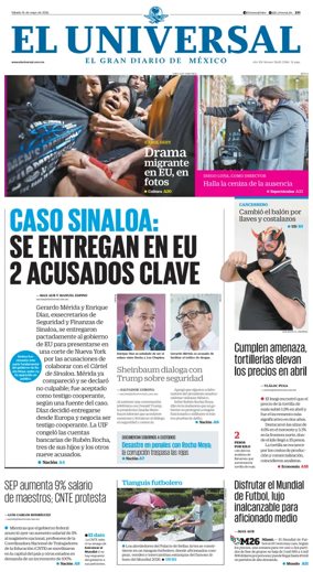 Cover of El Universal