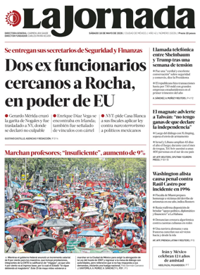 Cover of La Jornada