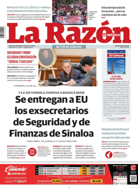 Cover of La Razon de Mexico