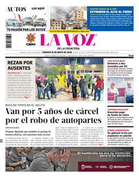 Cover of La Voz de la Frontera