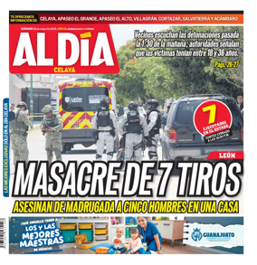 Cover of Periodico Al Dia (Celaya)