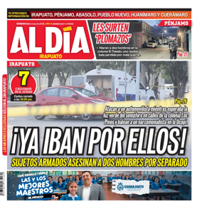Cover of Periodico Al Dia (Irapuato)
