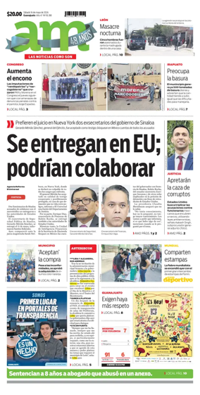 Cover of Periodico AM (Leon)