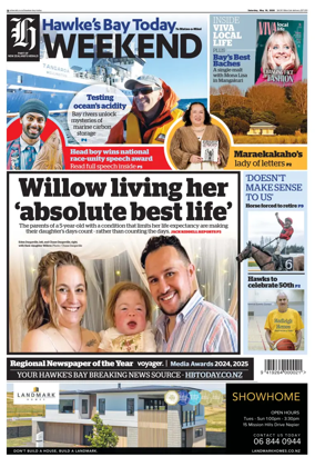 Cover of Hawke's Bay Today
